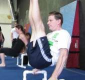 Roger Harrell, The Cave, Gymnastics