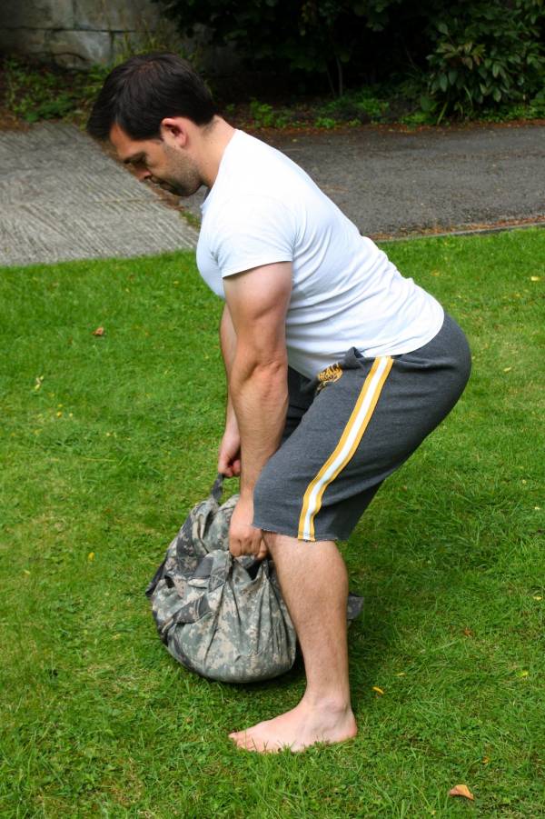 matthew palfrey, sandbag training, sandbag fitness, sandbag training books