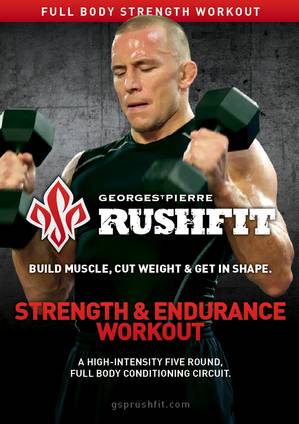 gsp, georges st. pierre, georges st-pierre, mma, ufc, rushfit, fitness dvds