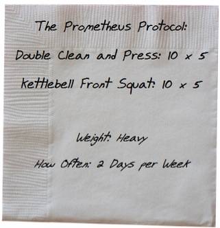 World s Strongest Napkin How to Add 2lbs of Muscle a Week with