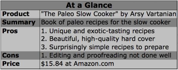paleo slow cooker, paleo cookbook, arsy vartanian, rubies and radishes