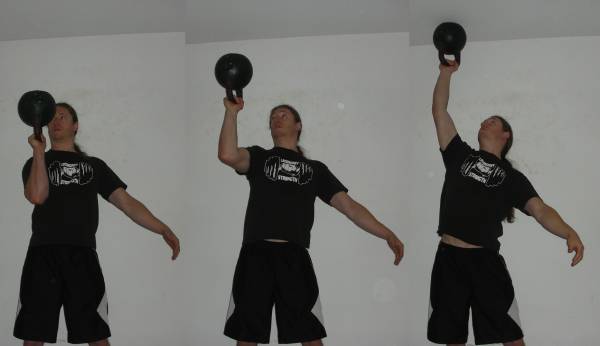 kettlebell press, overhead press, military press, bent press, push press