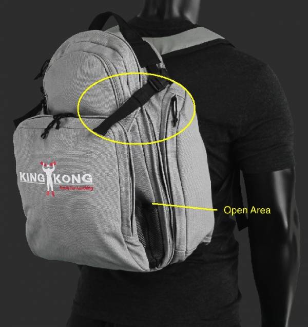king kong bag, king kong apparel, king kong backpack, crossfit bag, gym bag