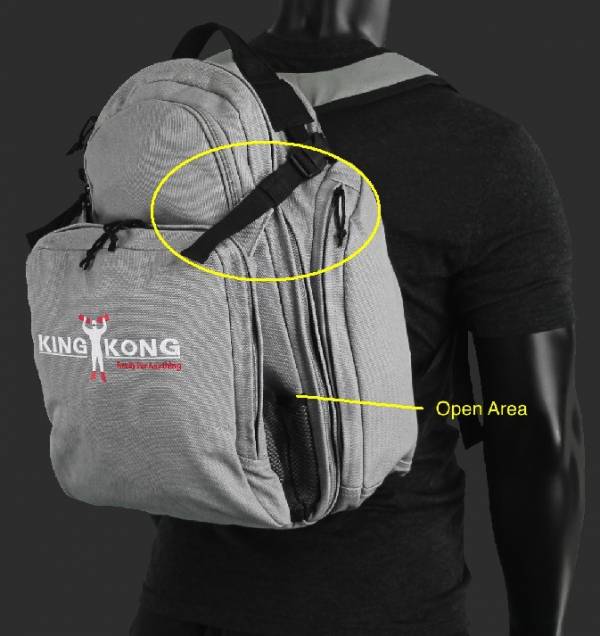 Product Review King Kong Backpack Breaking Muscle