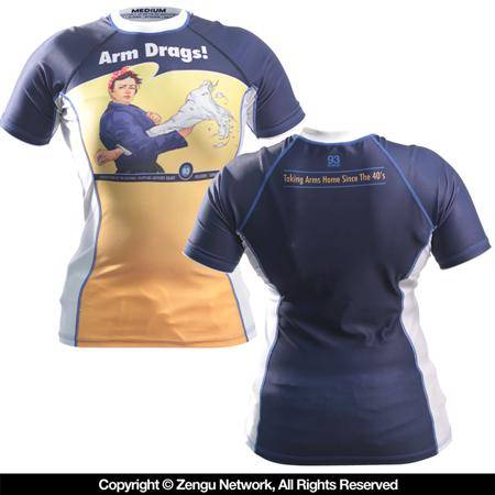 Women's Short Sleeve Rash Guard BJJ Grappling