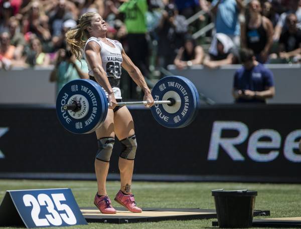 Lindsey Valenzuela, Clean & Jerk Ladder, 2013 CrossFit Games.