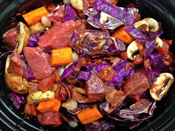 The slow cooker is a useful tool for preparing post-workout meals.