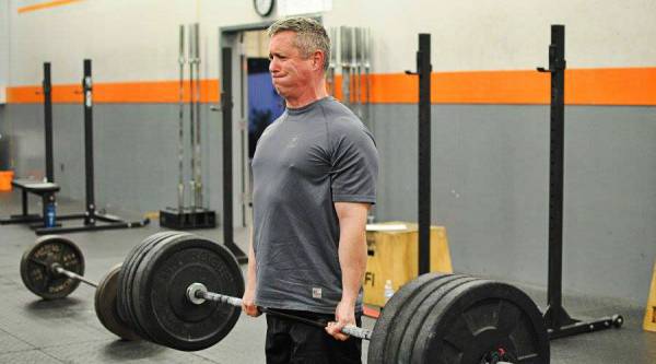 Deadlift with good posture