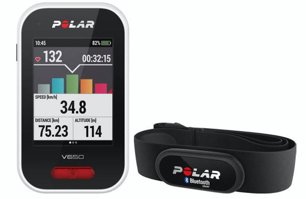 Track Your Training with the Polar V650 Bicycle Computer