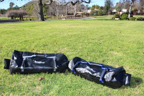 Ultimate Sandbags can be used on virtually any surface.
