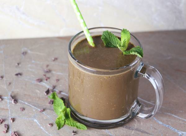 Chocoloate Mint Smoothie