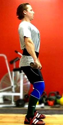 Olympic lifting, weightlifting, Clean, Nick Horton, hang clean, iron samurai