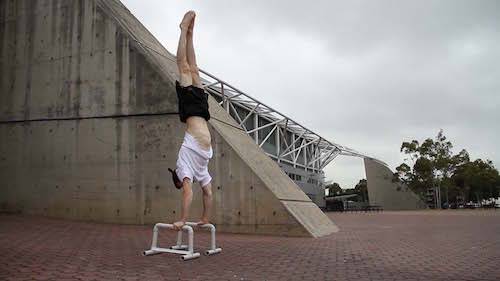 Handstand demonstration