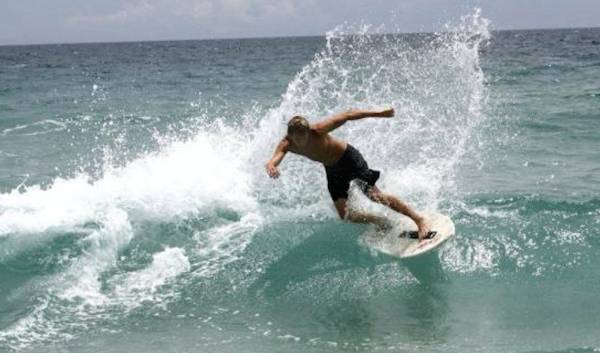 Skimboarding