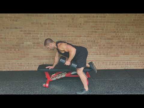 3-point Dumbbell Row