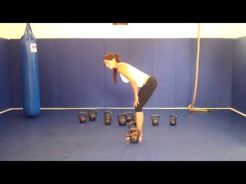 Double Kettlebell Row