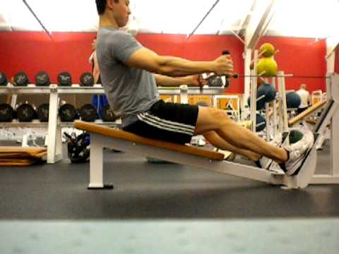 Seated Cable row (wide neutral grip)