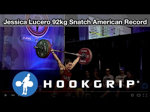 Jessica Lucero (58) - 92kg Snatch American Record (4k)