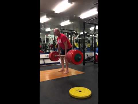 425 Pull (No warm-up, belt, or chalk)