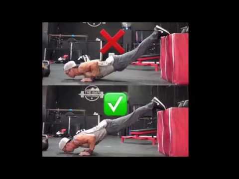 How to perform decline push ups with good form