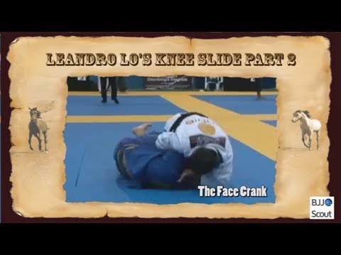 BJJ Scout: Leandro Lo Knee Slide Study Part 2 - the Face Crank