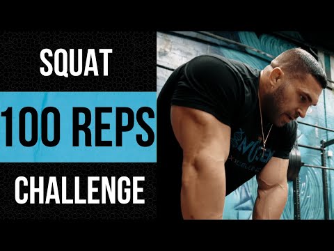 100 Reps Squat Challenge - Few Will Finish