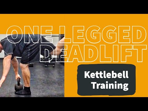 The Right Deadlift Is the Single Leg Deadlift