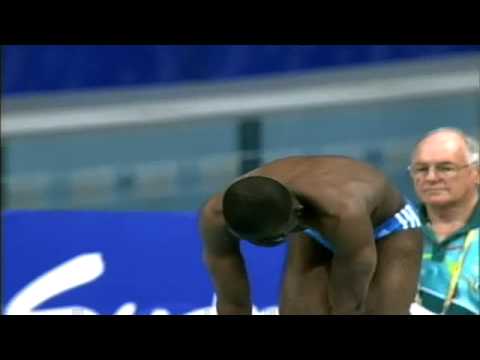 Eric Moussambani OLYMPIC 2000 SYDNEY SWIMMING (HIGH QUALITY)