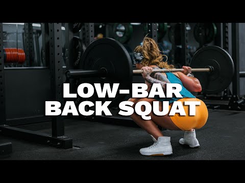 BARBELL LOW BAR BACK SQUAT | LAURIE CHRISTINE KING