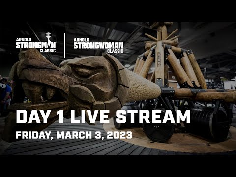 Day 1 | 2023 Arnold Strongman Classic | Full Live Stream