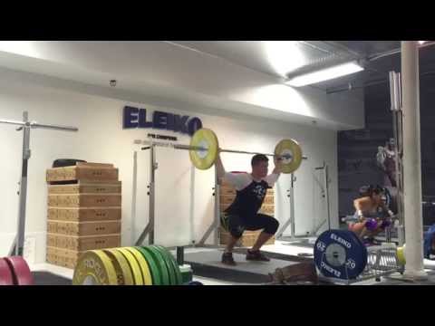 Snatch Press in Squat | J2FIT Olympic Weightlifting