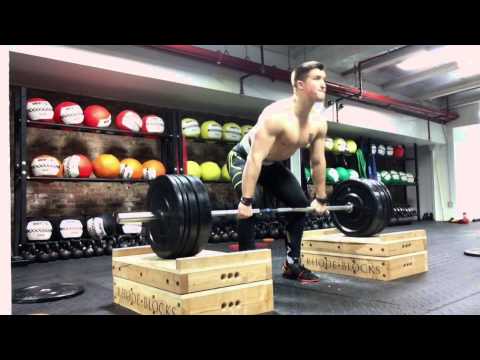 Clean from Blocks: How to Set Up and Properly Perform the Olympic Weightlifting