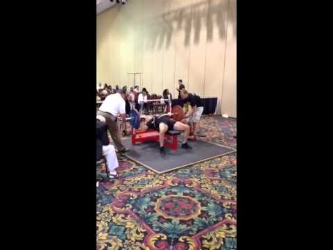 My 253 bench from 2013 World Championships