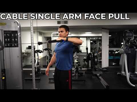 Cable Single Arm Face Pull