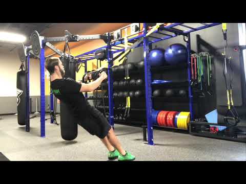 Suspension Trainer Bodyweight Rows (TRX)
