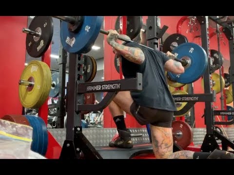 Front Foot Elevated Barbell Split Squats | How To Tutorial Video