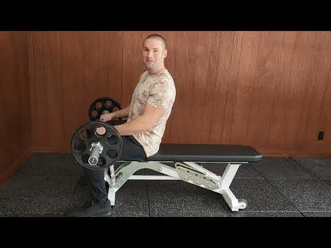 Dumbbell pullover exercise instructions and video