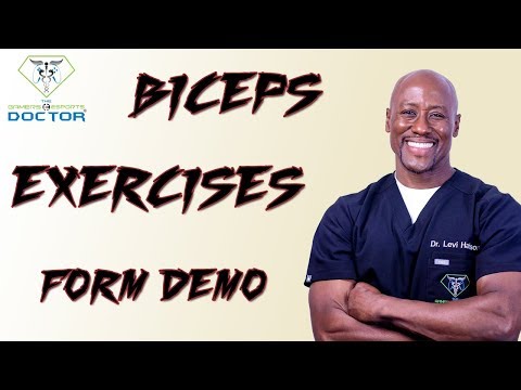 Biceps Exercises: Form Demonstration