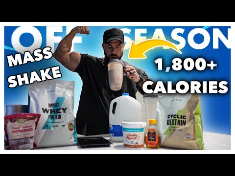 EASY MASS BUILDING SHAKE 1,800+ CALORIES!!