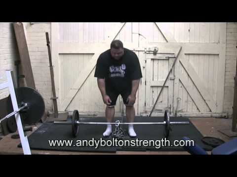 Andy Bolton:How To Deadlift Using Chains
