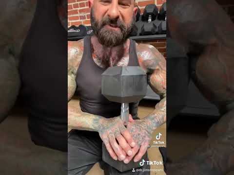 Want bigger triceps? Start doing overhead trip extensions with a dumbbell extensions using science!