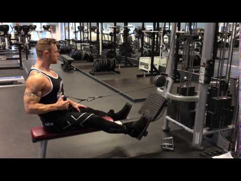 Seated One Arm Row Cable