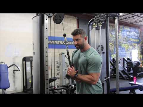 Single Arm Tricep Pushdowns: How To