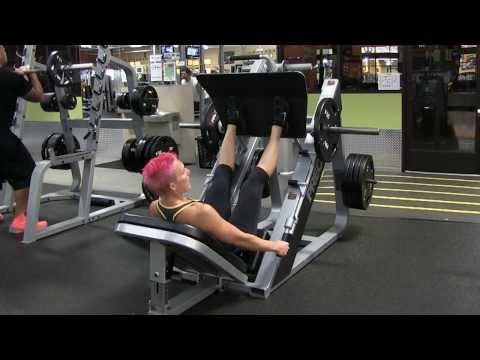 How-To Use the &quot;Angled Leg Press&quot; Machine