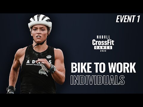 Event 1, Bike to Work — 2022 NOBULL CrossFit Games