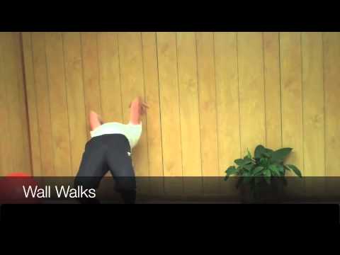 Wall Walks Exercise Tutorial