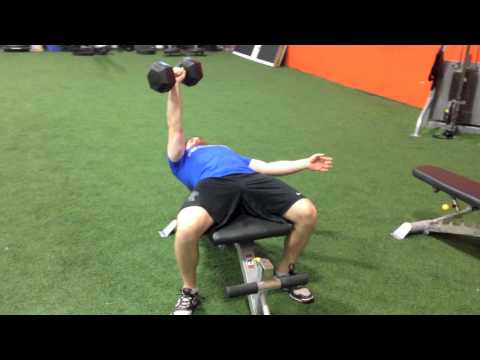 Single Arm Dumbbell Bench Press - Viking Strength Systems