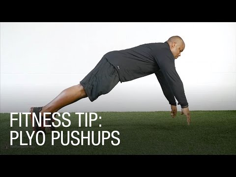 Fitness Tip: Plyo Pushup