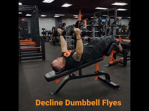 Decline Dumbell Flyes