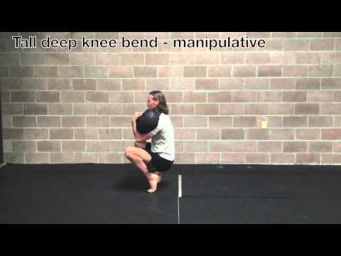 Tall deep knee bend - manipulative